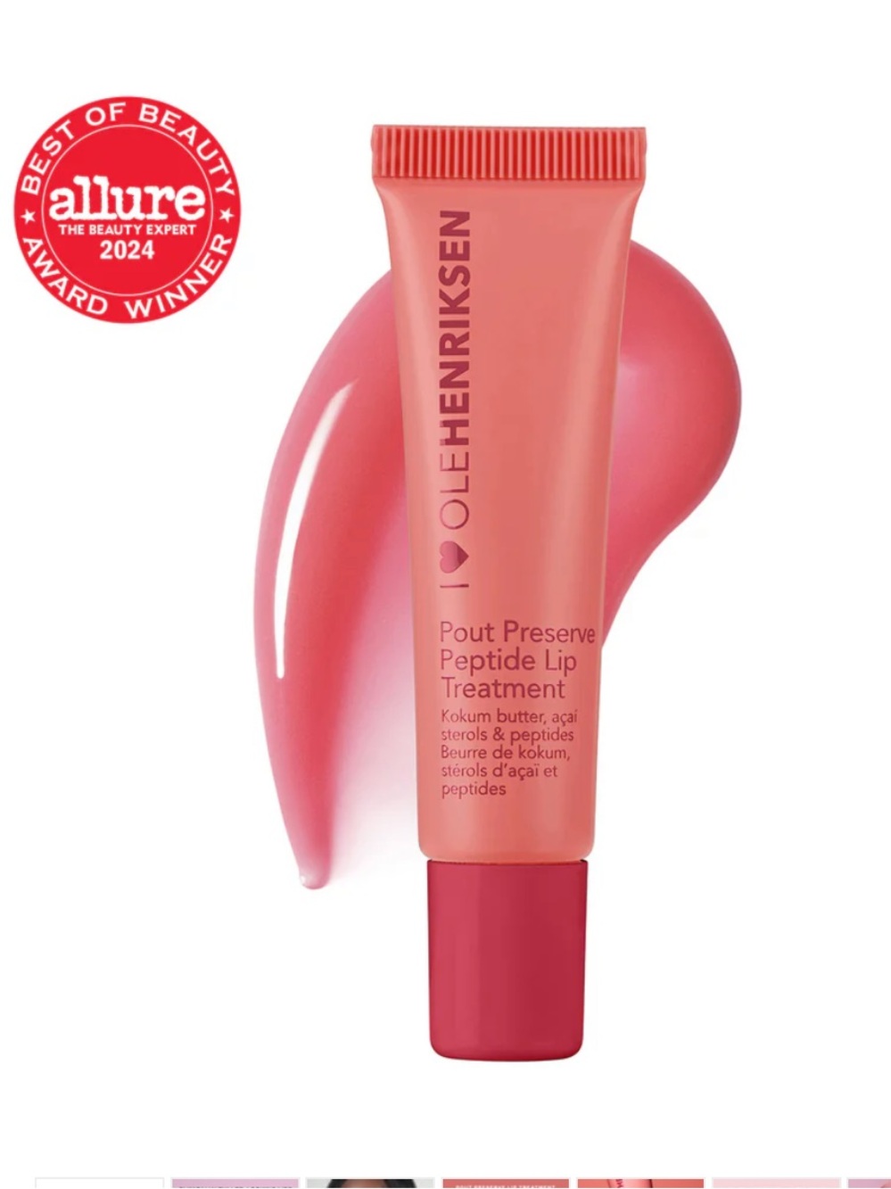 Ole Henriksen pout preserve peptide lip treatment